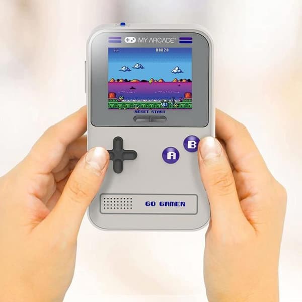 Min arkad - GO Gamer konsol bärbar - Lila/Grå