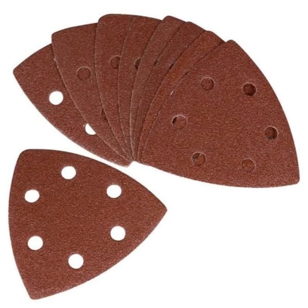 Ferm G120 sandpapper (10 st) - för deltaslip och multifunktionsverktyg - PSA1034