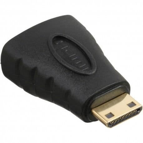 HDMI-adapter - InLine® - Mini HDMI C till Micro HDMI D - Svart - Guldpläterade kontakter - 19 stift