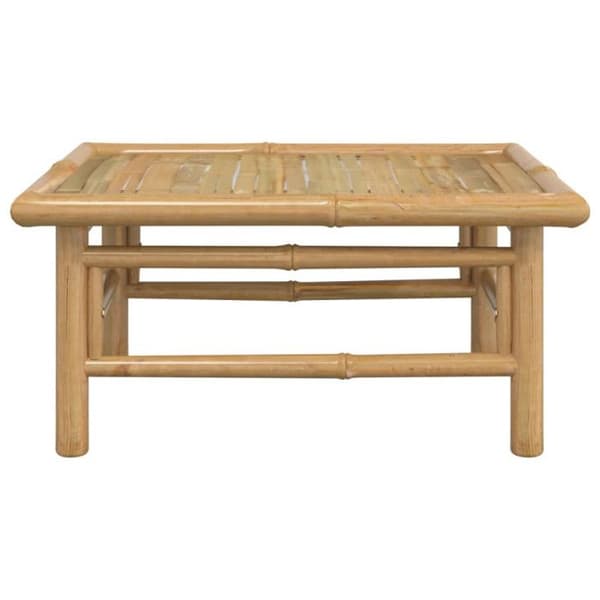 vidaXL Trädgårdsbord 65x55x30 cm Bambu 362282