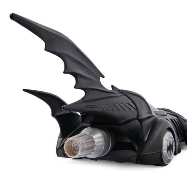 SPIN MASTER PACK BATMOBILE + FIGUR FIGURIN BATMAN FOREVER DC Retro Collection