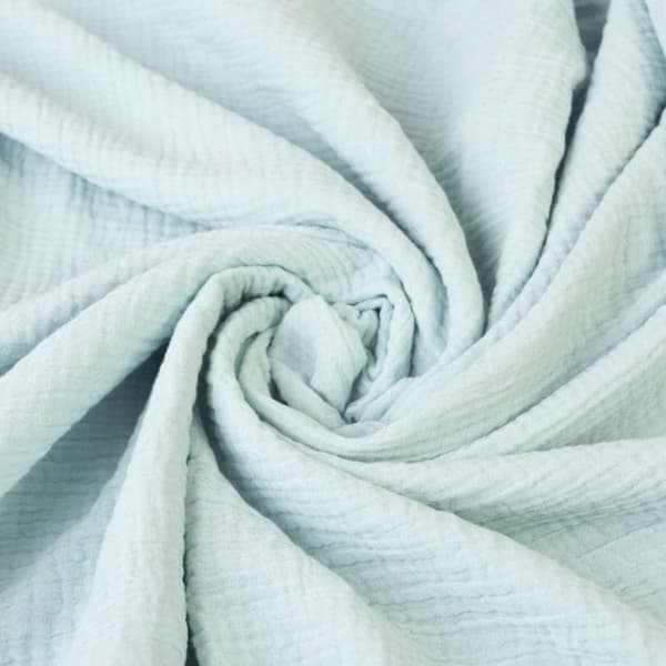 Täcke - MULTITEX - Mousselinpläd - 75x100 cm - Blå färg - Rektangulär