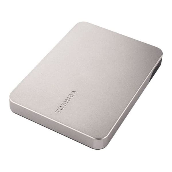 LAGRING, HDD, Externa HDD, Toshiba Canvio Flex HDD Ext 4tb Varm Silver