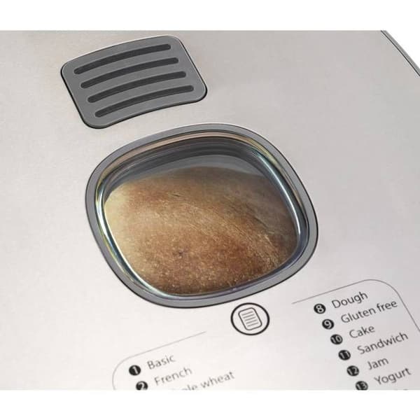 Morphy Richards Homebake 600W 900g brödmaskin - Grå - 14 program - 3 skorpinställningar