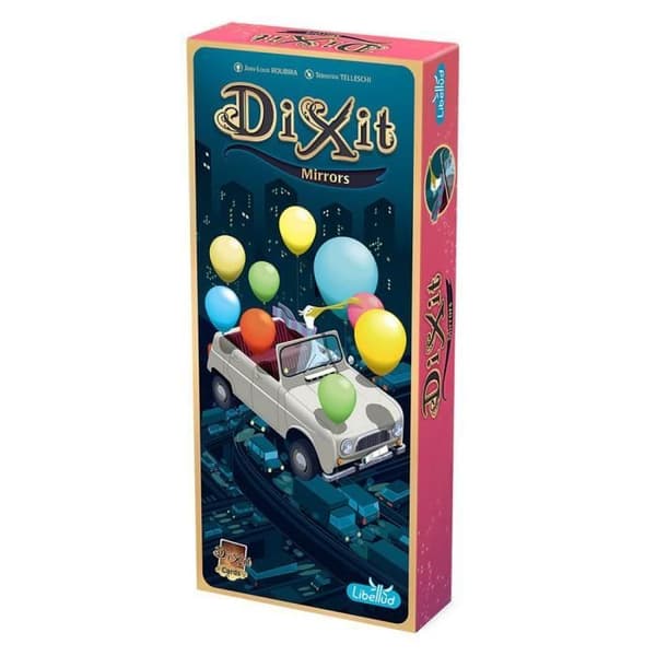 Kortspelet - ASMODEE - Dixit Mirrors - Expansion 84 bokstäver - 30 min - Mixad
