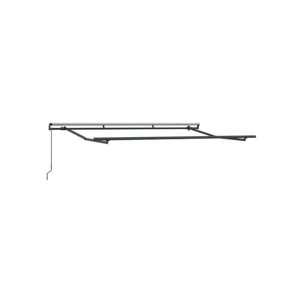 Fällbart markisram - vidaXL - Antracit - Metall - 350x200 cm - Fällbar - Utomhusbruk