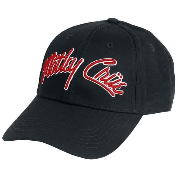 Mötley Crüe Baseballkeps - Logotyp - Svart