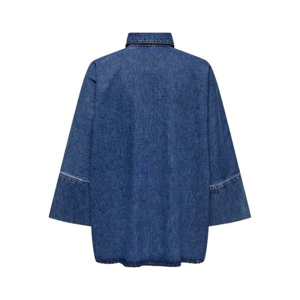 Denimskjorta 3/4 dam Only Grace