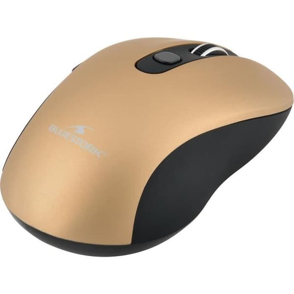 Trådlös mus - BLUESTORK - OFFICE 60 - PC/MAC - Guld