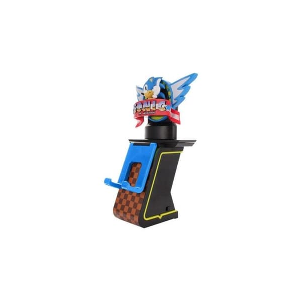 Exquisite Gaming - Sonic The Hedgehog - Figurine Cable Guy Logo Sonic The Hedgehog 20 cm