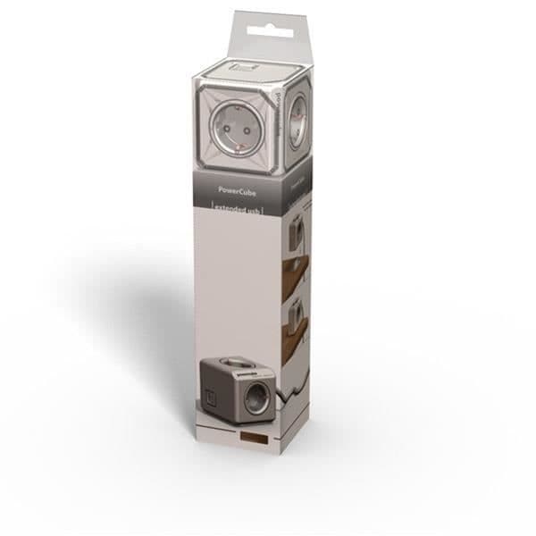 ALLOCACOC POWERCUBE EXTENDED DUOUSB, 4WAY SOCKE ...