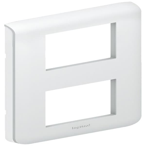 Vit vertikal finishplatta MOSAIC 2 X 2 moduler - LEGRAND - 78822