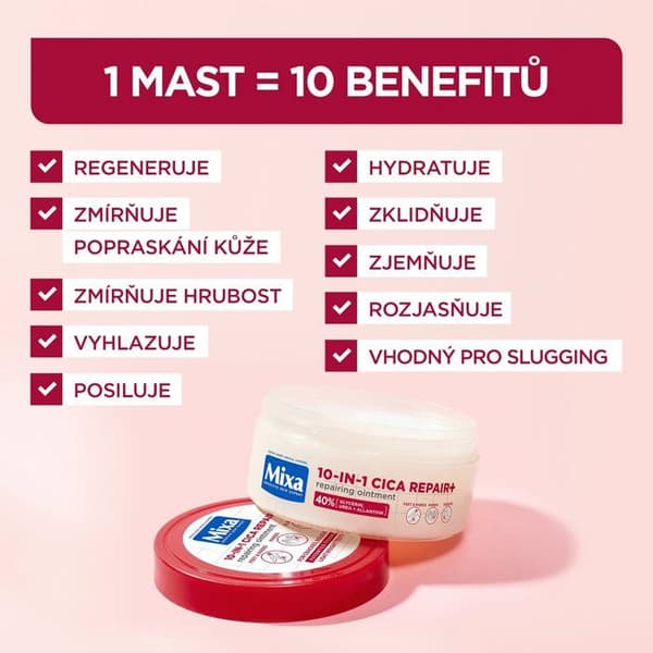MIXA 10in1 Cica Reparationspommad regenererande 150 ml