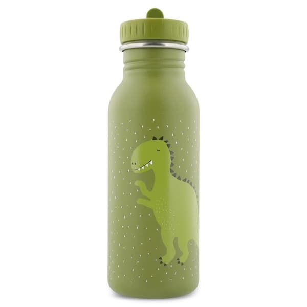 Gourde Barn - TRIXIE - Mr. Dino - Rostfritt Stål - 350ml - Grön