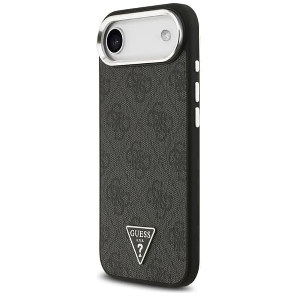 Coque Guess Hardcase 4G Triangle Logo MagSafe för iPhone Air - Svart