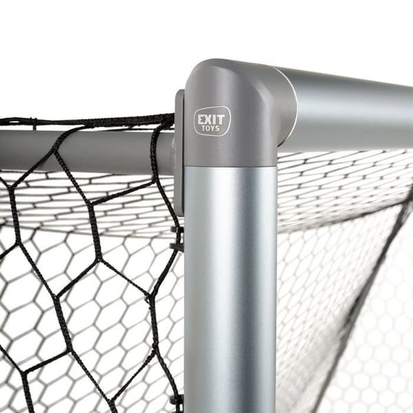 Men med fotboll - EXIT TOYS - Scala - Aluminium - 500x200 cm - Grå