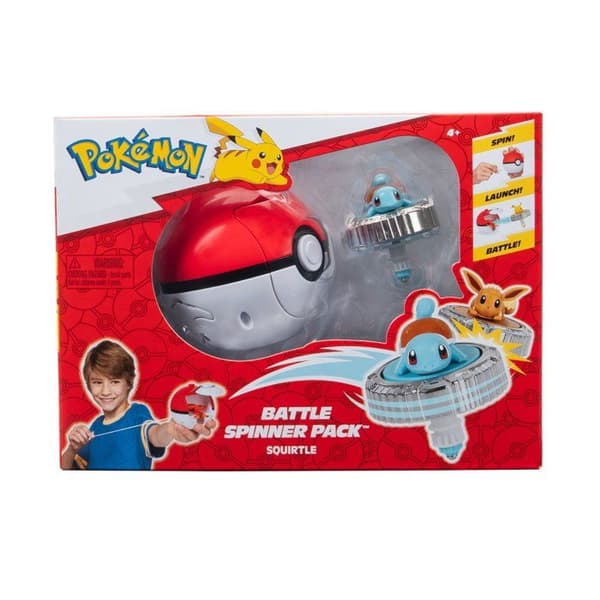 Pokémon Battle Spinner Engångspaket Squirtle & Poké Ball