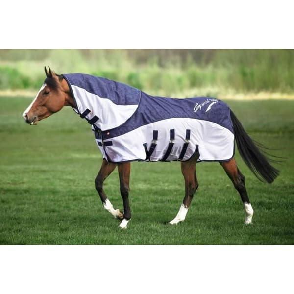 Imperial Riding Supertorr hästflugmatta - marinblå - 165 cm