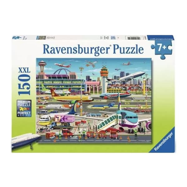 Pussel 150 XXL - Flygplats - RAVENSBURGER - Grön - Från 7 år