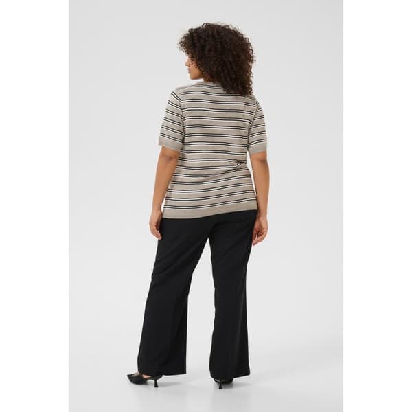T-shirt randig dam KAFFE Curve Lizzy