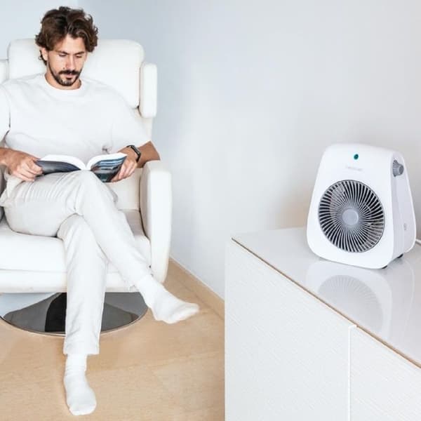 Cecotec Extra Värmare ReadyWarm 2000 Max Force Vit, 2000 W, 2 Effektlägen, 3 Driftslägen