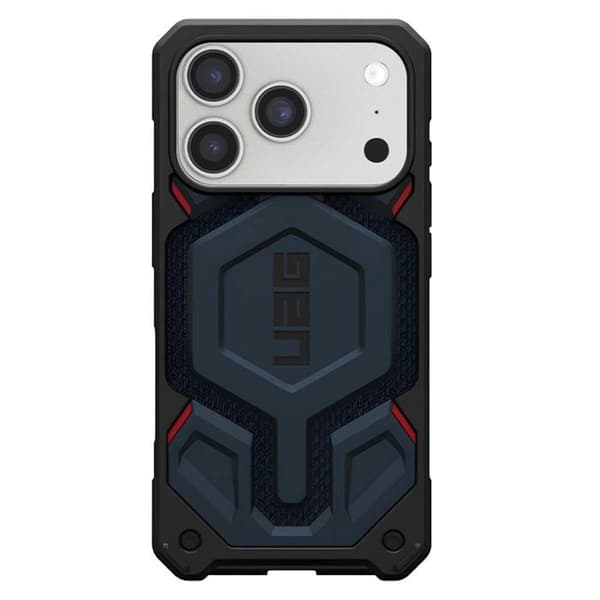 Coque MagSafe - UAG - Monarch Pro - iPhone 17 Pro - Kevlar - Extrem motstånd - Blå