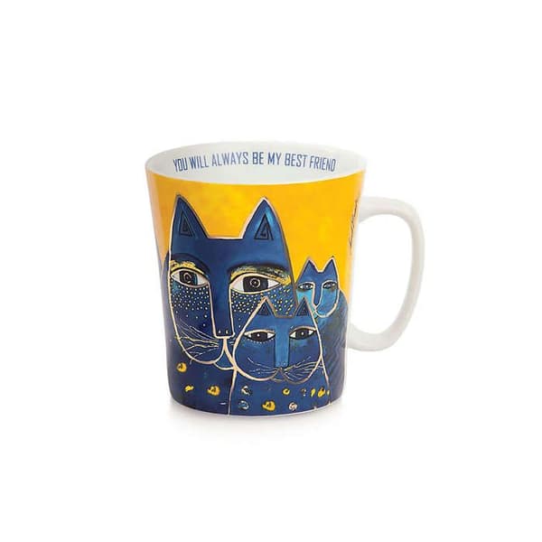 Mugg - kopp - mazagran Egan - PLB21/1GX - Mugg Lurel Burch Yellow