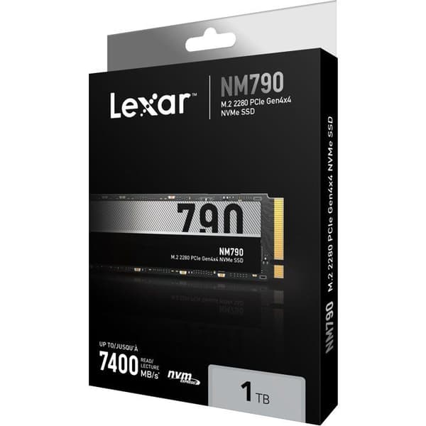 LEXAR - NM790 - SSD-hårddisk - 2 To - M.2 2280 PCIe Gen 4x4