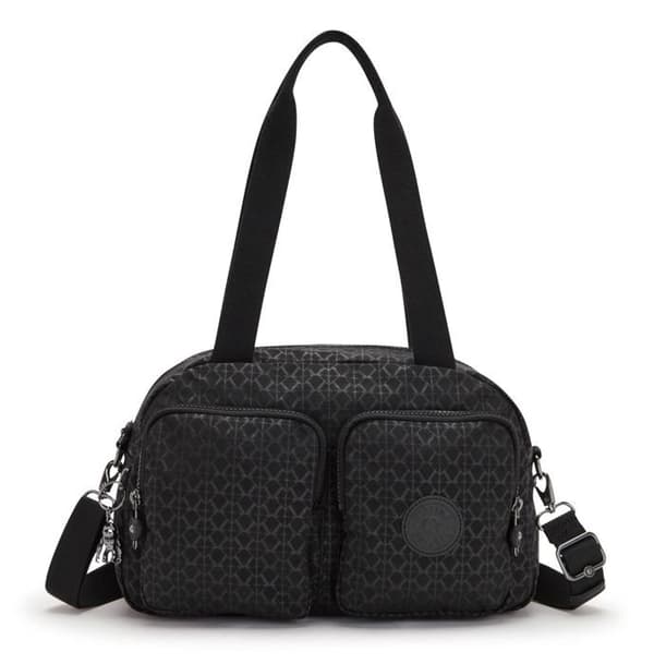 Crossbody axelväska - Kipling - Cool Defea Medium - Svart - 100% polyamid - 434 g