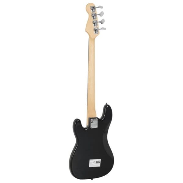 Nybörjare elektrisk basgitarr brun och vit 4 4 46