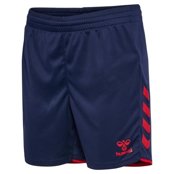 Kort dam Hummel Core 2.0 - marin/äkta röd