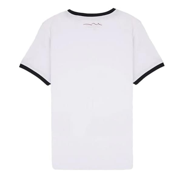 T-shirt barn - TEDDY SMITH - rund hals - 100% bomull - vit - kortärmad