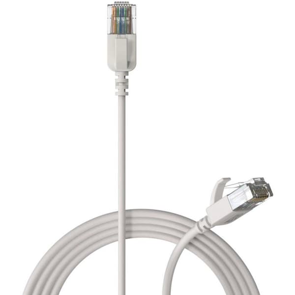Procab CSD560W/2 Slimline CAT6A nätverkskabel 2 m