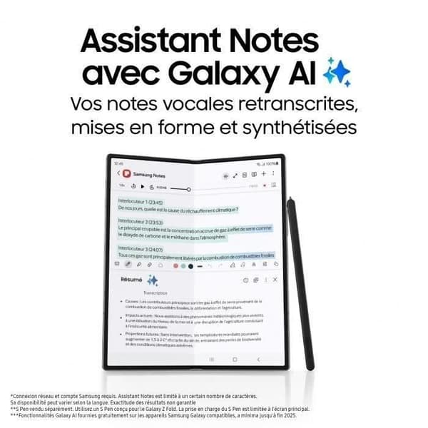 Samsung Galaxy Z Fold6 Smartphone 256 GB Grå