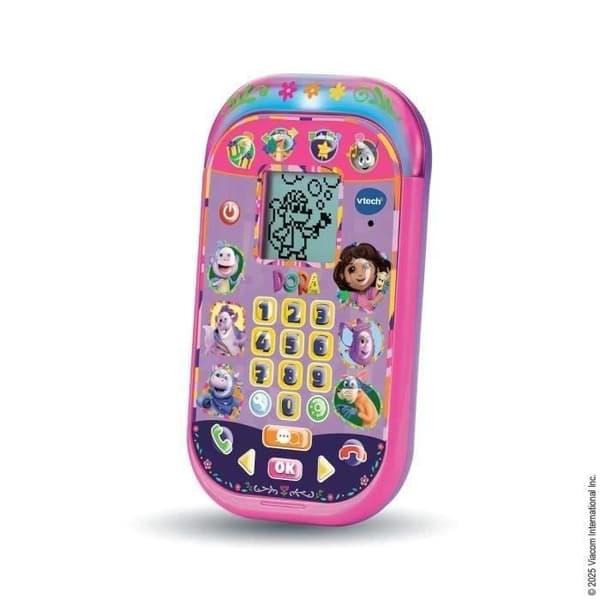 VTECH - DORA - DEN PEDAGOGISKA SMARTPHONE - Flerfärgad
