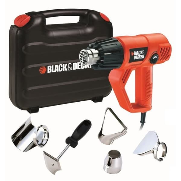 Black & Decker KX2001K 2 000W värmepistol - Temperaturjustering - Box