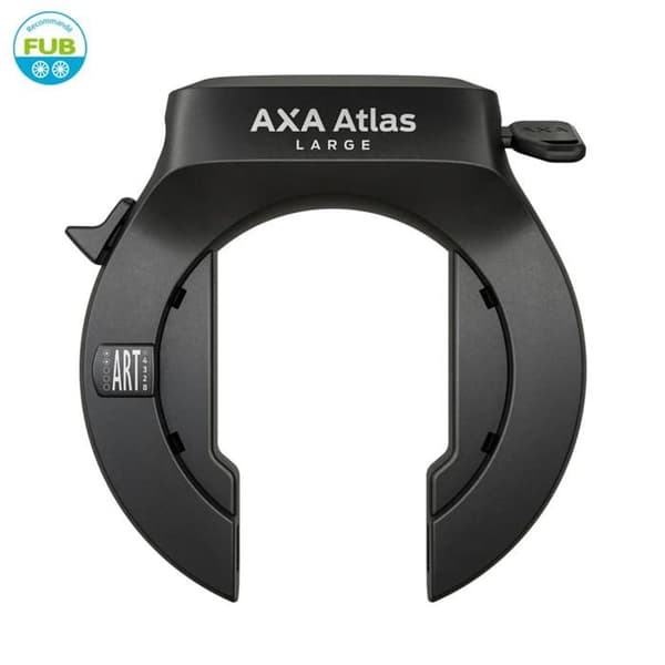 Cykellås ram hästskosystem öppning 72,5 mm Axa Atlas Large