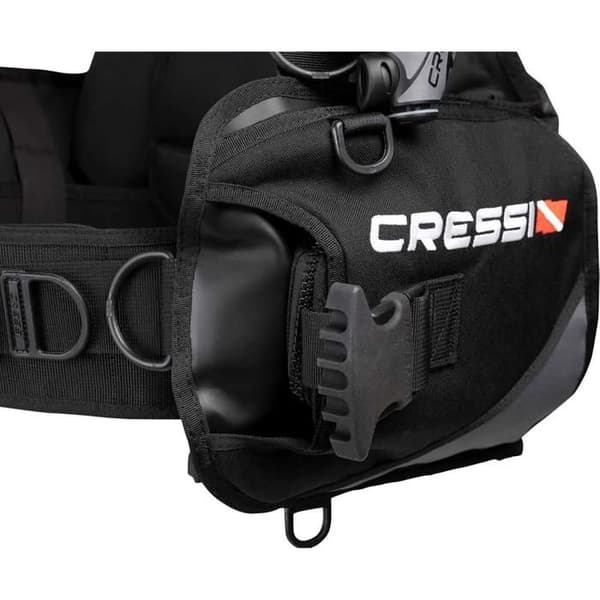 Stabiliseringsväst - Cressi - Solid Plus - Unisex - XL - Svart
