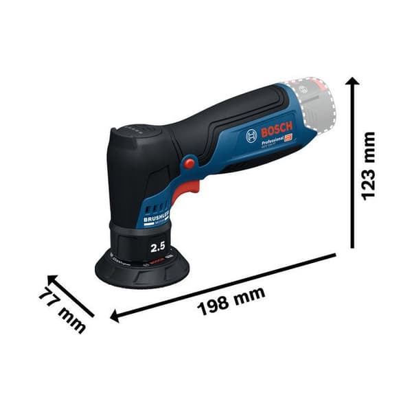 Ponceuse Excentrique BOSCH GEX 12V-77 (Maskin ensam)