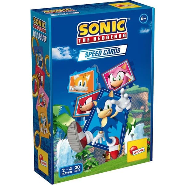 Sonic Snabbkortspel - Kortspel - LISCIANI - Snabbhet - Sonic-universet