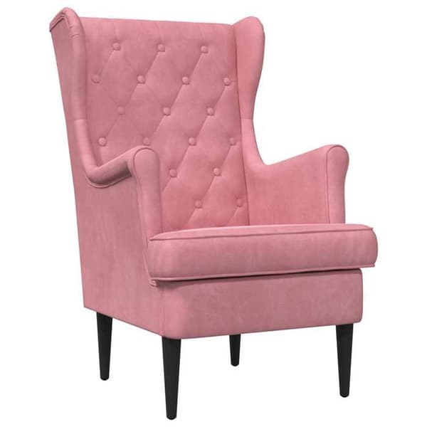 vidaXL fåtölj Rosa Sammet 42029929