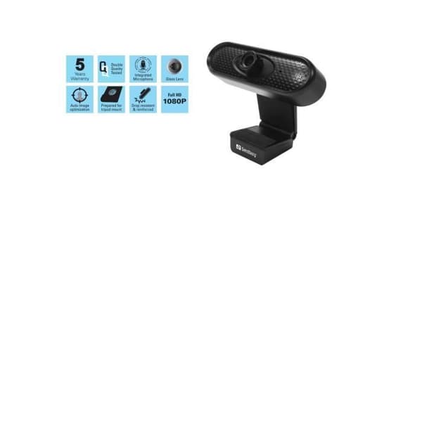 Sandberg USB Webcam 1080P HD