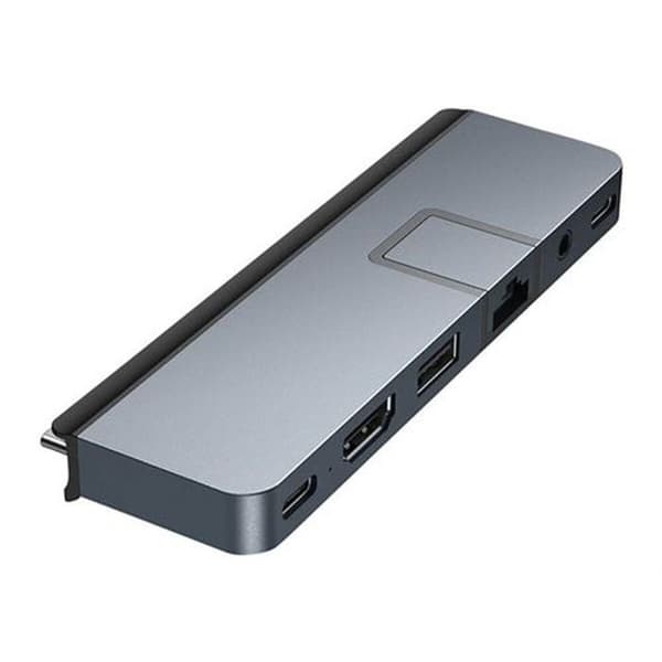 USB Hub - HyperDrive - HD575-GRÅ - 7-i-2 - För MacBook Air och Pro - Sideral grå