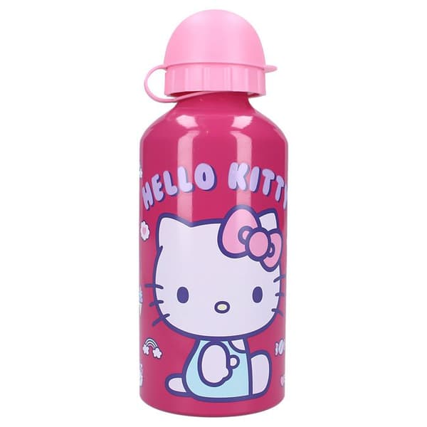 Barnflaska - VADOBAG - Hello Kitty - 500 ml - Rosa - Praktisk och söt