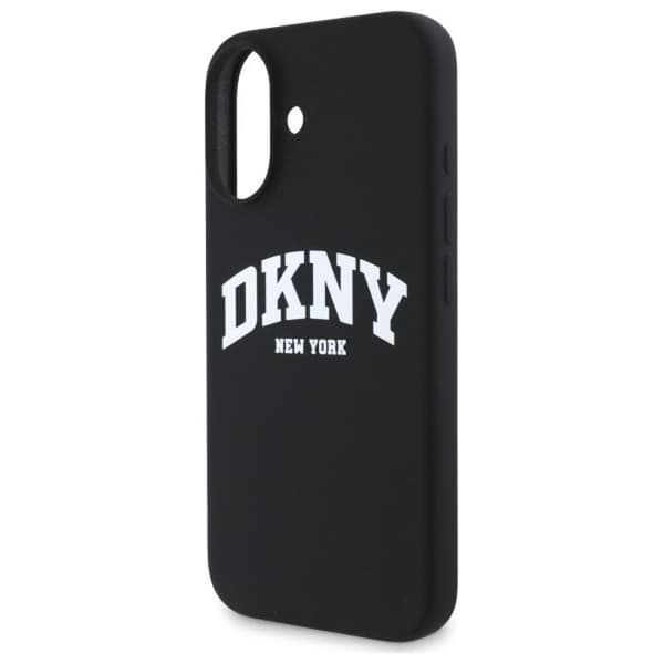 Coque för iPhone 16 - DKNY - Flytande silikon - Tryckt logotyp - Optimalt skydd