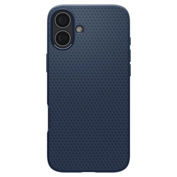 Spigen Liquid Air-fodral för iPhone 16 - Marinblå