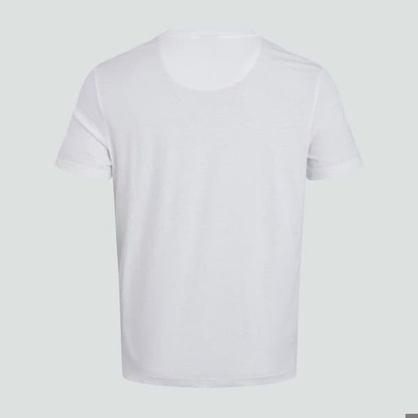 T-shirt Canterbury Logotyp Vit 60 % Bomull / 40 % Polyester