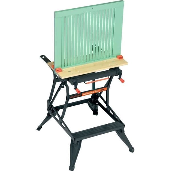 Fällbart hängspel - BLACK+DECKER - WM550-XJ - 2 käftar i bambu - maximal belastning 250 kg