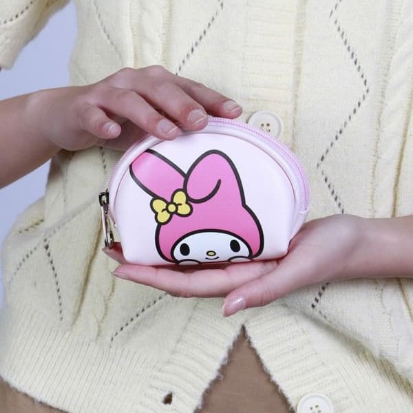 Oval Casual Plånbok - My Melody Söt - Rosa - One Size