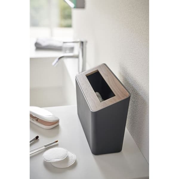 Bordspapperskorg - YAMAZAKI - Tower 5230 - ABS-plast - Trä - 2L